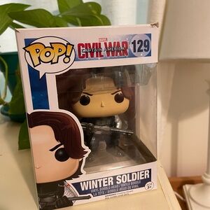 Funko Winter Soldier Figure - Black and Brown